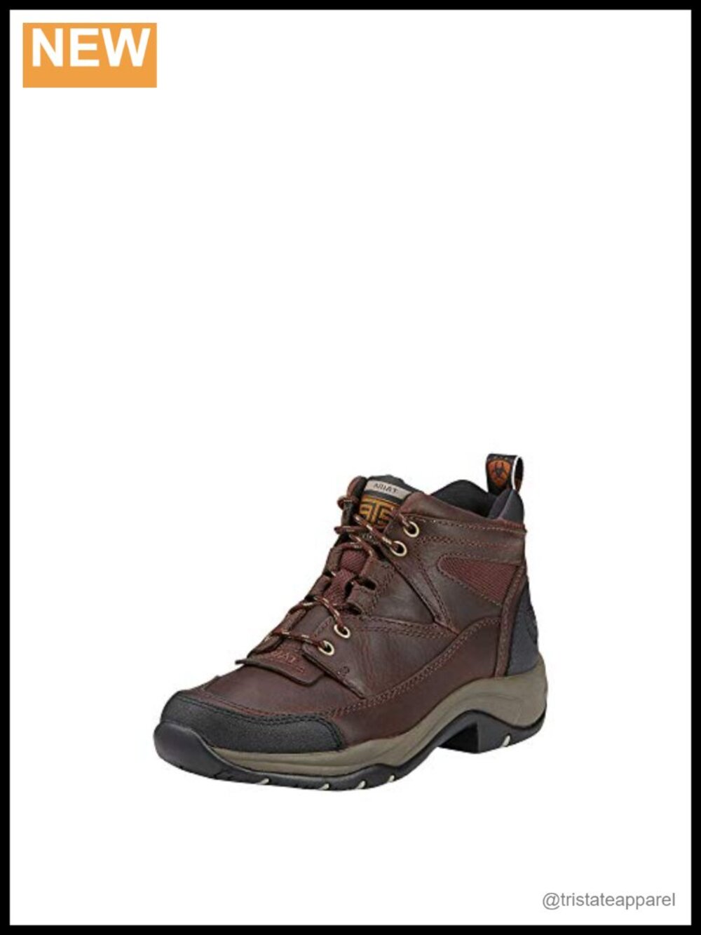 Women's Hiking Boots Full Grain Leather Lace Up Ankle High Terrain Outdoor